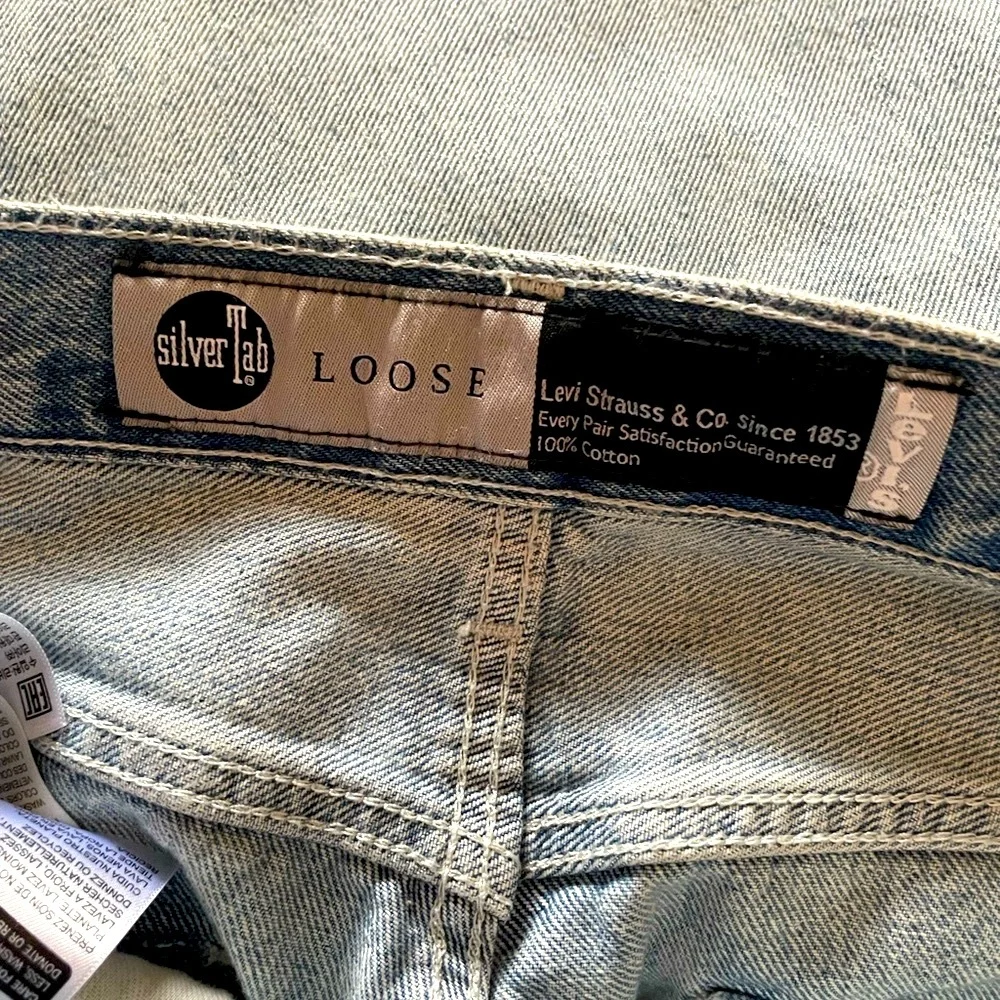 NEW Levi's SilverTab Loose Fit Jeans 100% Cotton W32 X L30 NEW